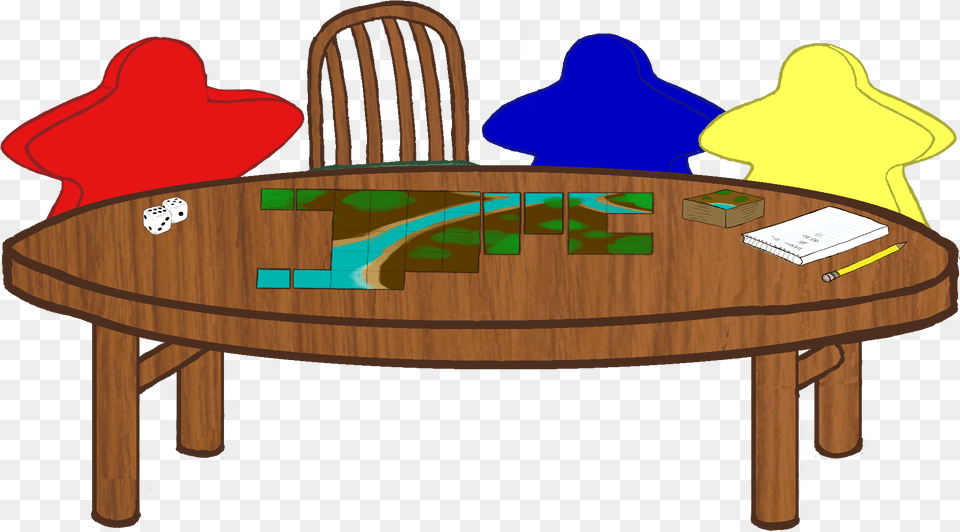 Open Seat Gaming, Furniture, Table, Dining Table, Coffee Table Free Png