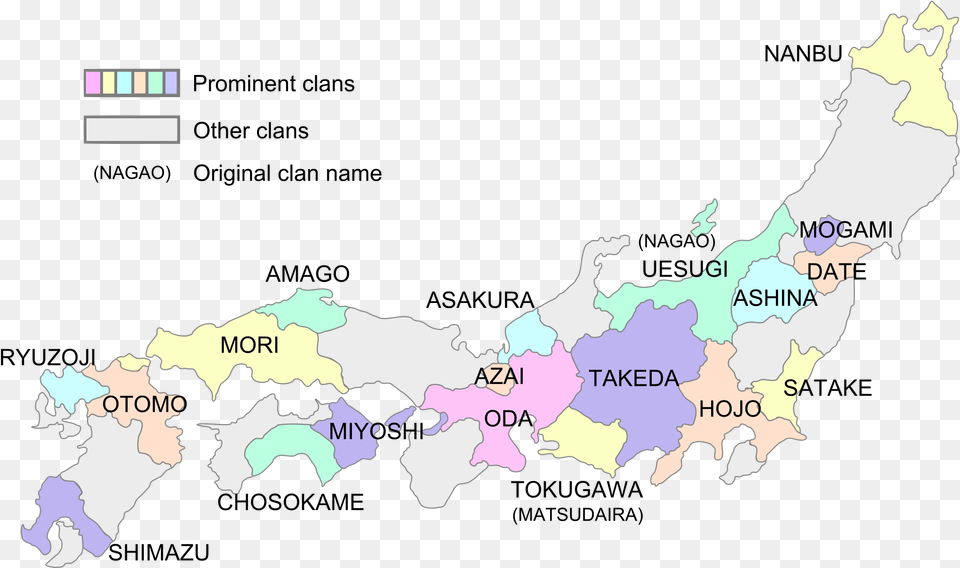 Open Sengoku Japan Map, Atlas, Chart, Diagram, Plot Free Png