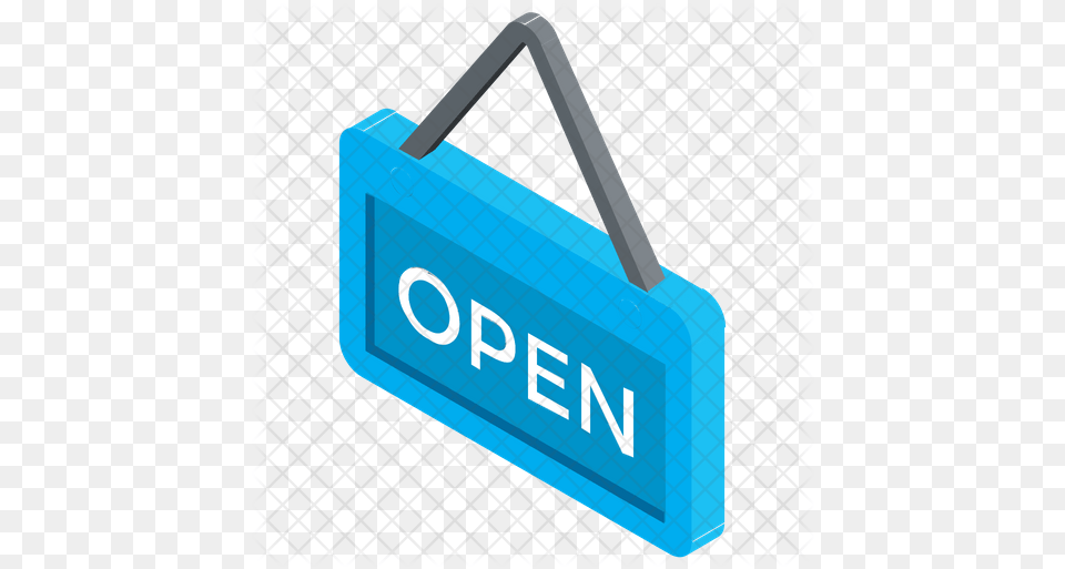 Open Sign Icon Sign, Accessories, Bag, Handbag Free Png Download
