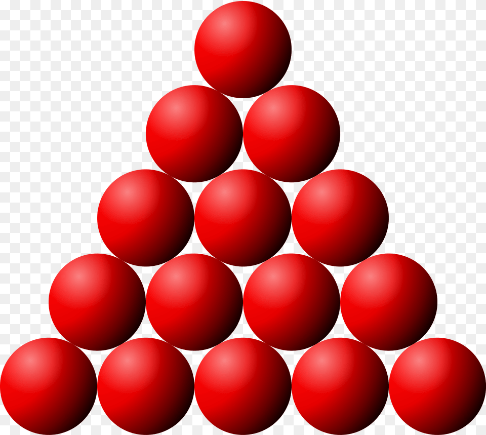 Open Snooker Balls In Triangle, Sphere, Balloon Free Transparent Png