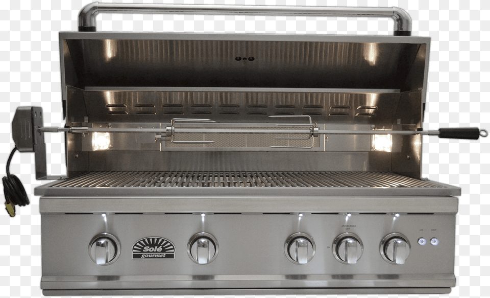 Open Sole 38 Inch Luxury Tr Natural Gas Grill With Lights Free Png