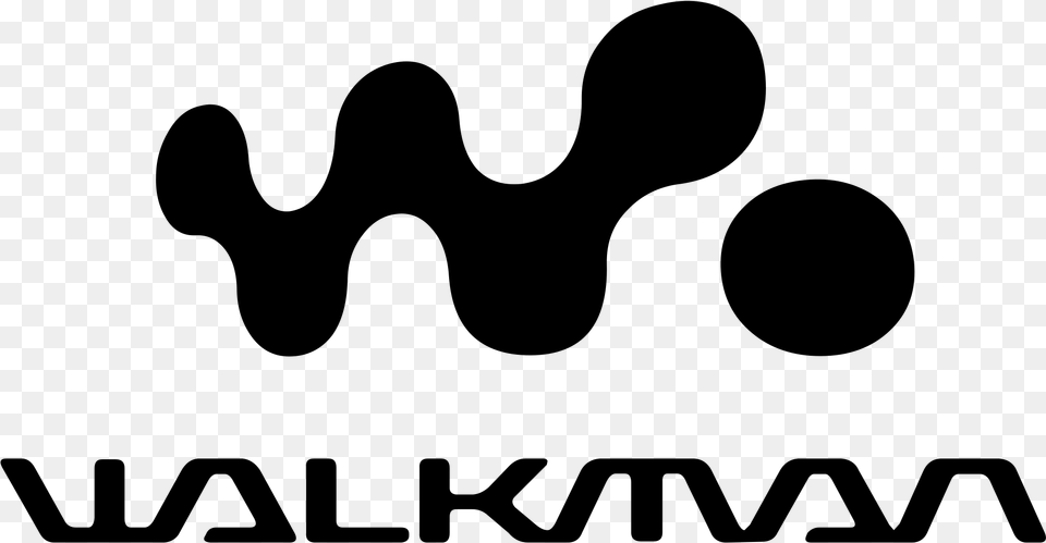 Open Sony Walkman Logo, Gray Png