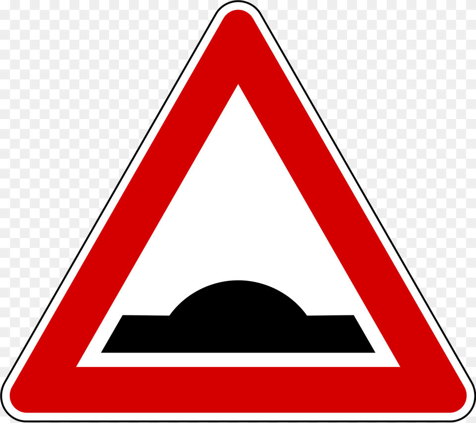 Open Steep Hill Downwards Sign, Symbol, Road Sign, Triangle Free Transparent Png