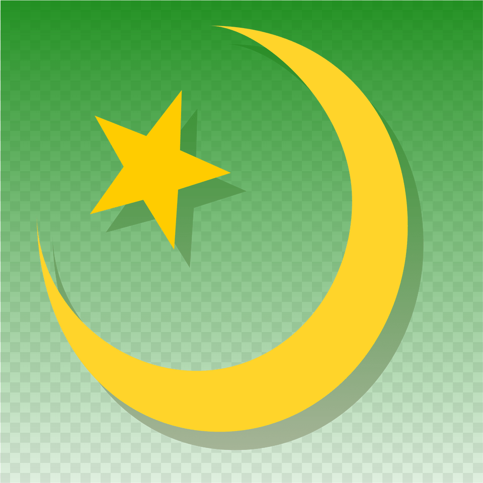 Open Sunni Islam Religion Symbol, Star Symbol Free Transparent Png