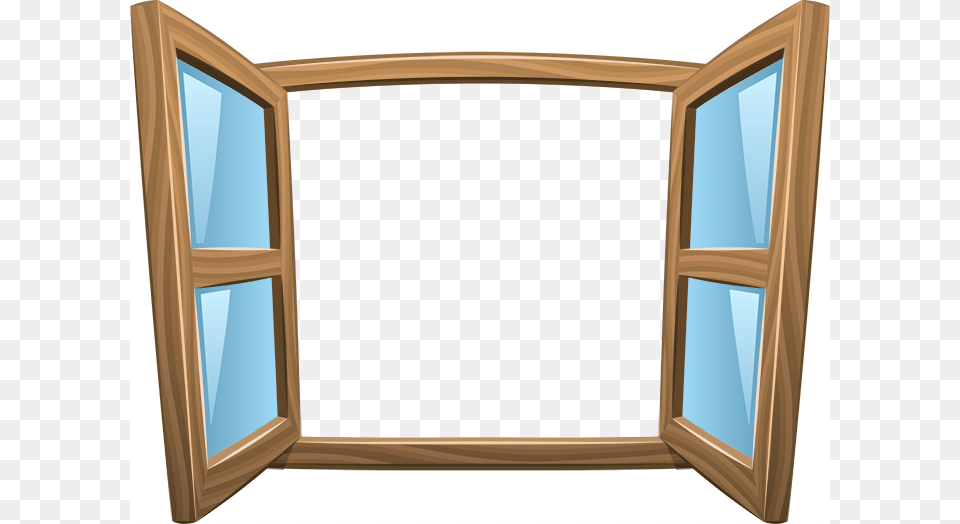 Open The Window Cartoon, Architecture, Shelter, Outdoors, Infant Bed Free Png Download