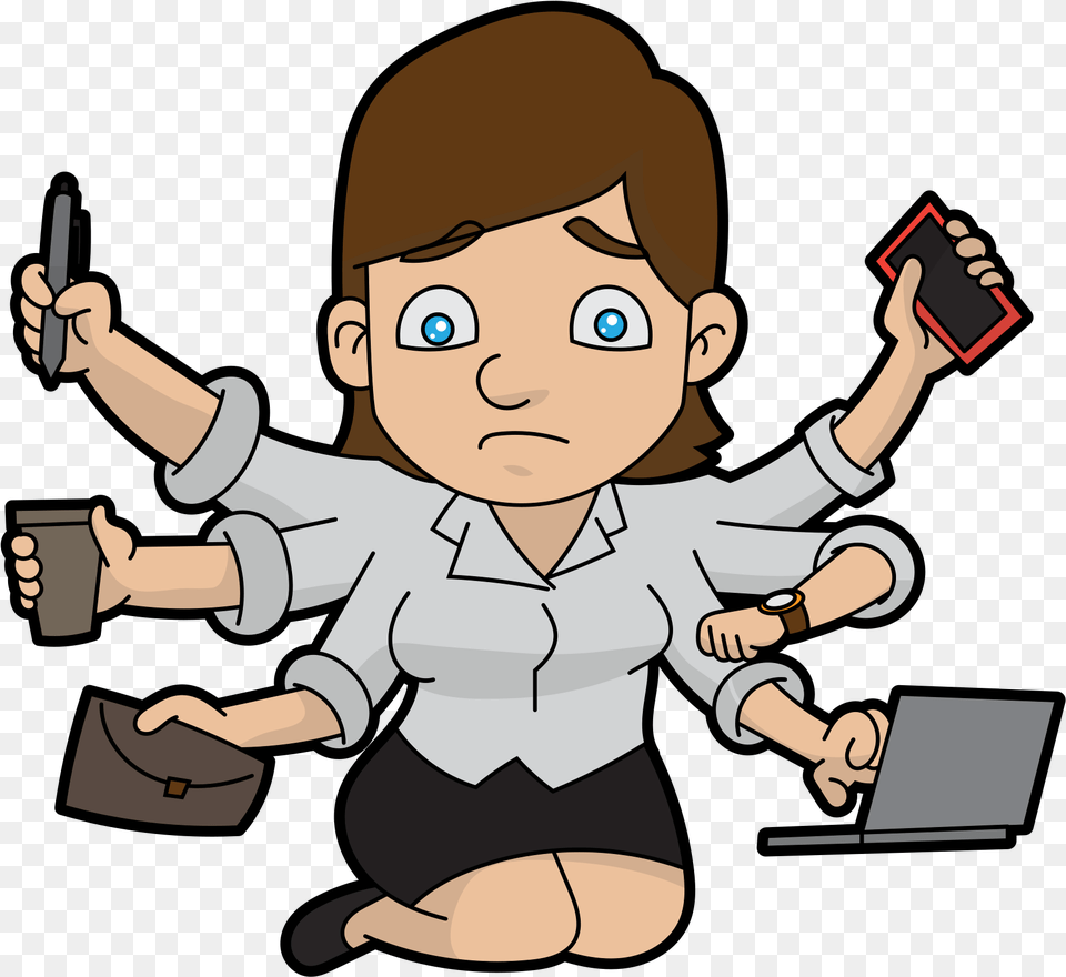 Open Time Management Cartoon, Baby, Person, Book, Comics Png