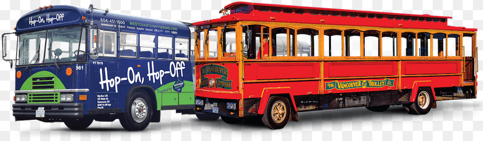 Open Top And Trolley Web Bus, Transportation, Vehicle, Tour Bus, Machine Free Transparent Png