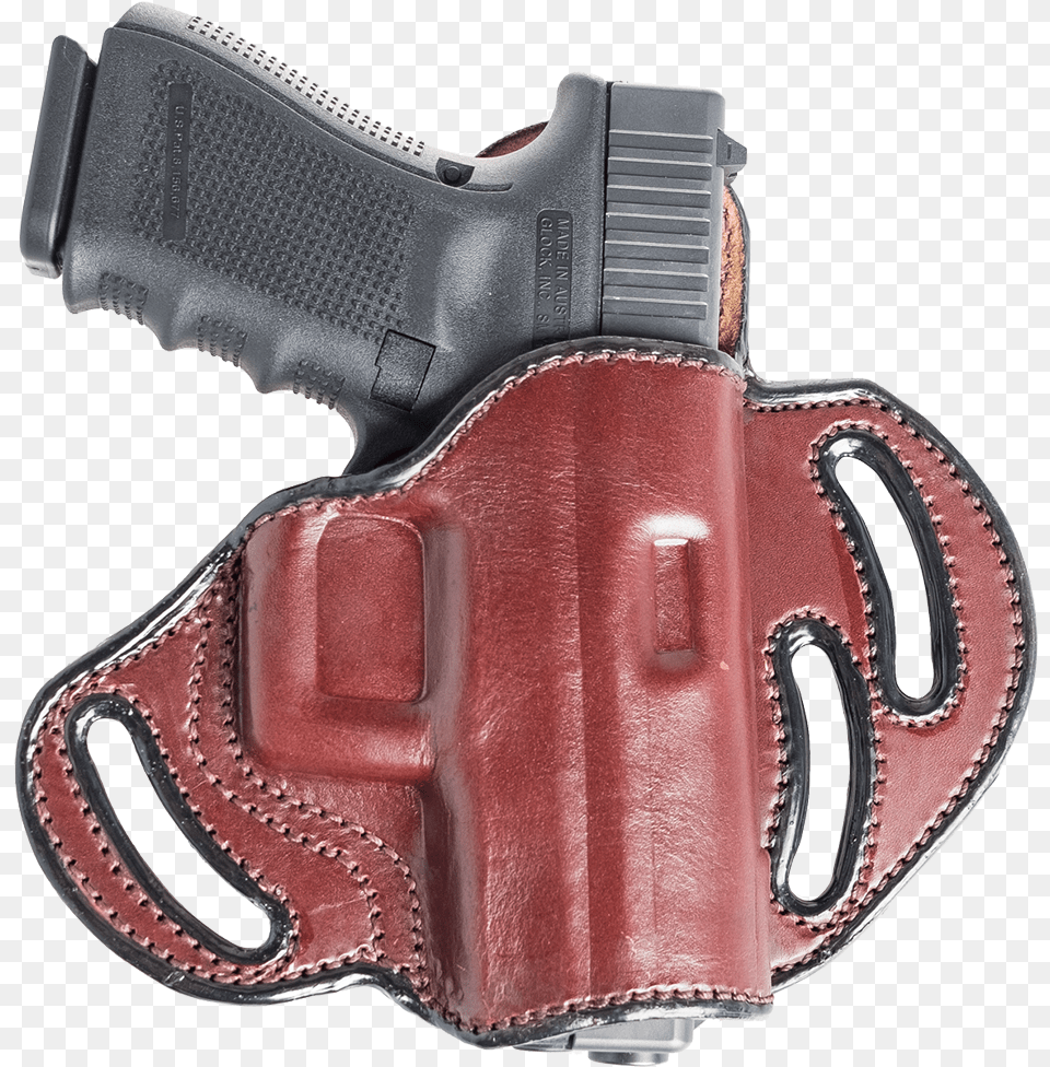 Open Top Pancake Holsterclass, Firearm, Gun, Handgun, Weapon Png Image