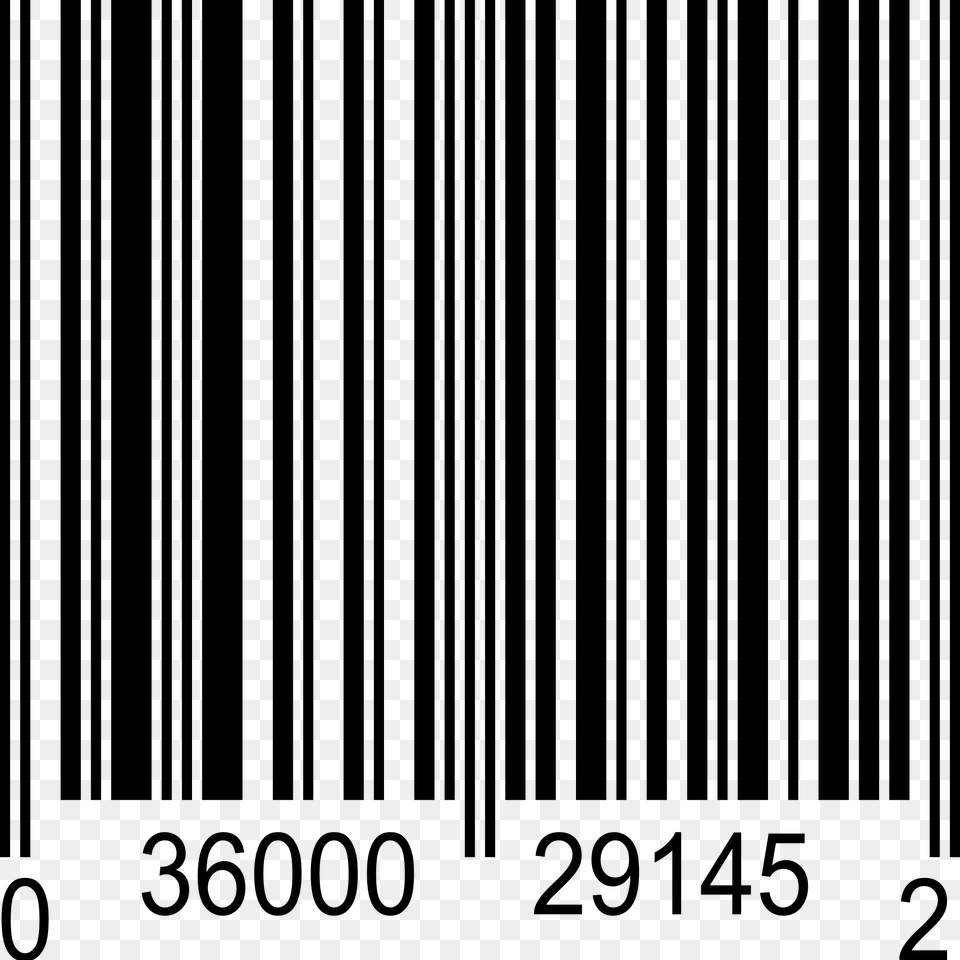 Open Transparent Background Barcode, Gray Free Png Download