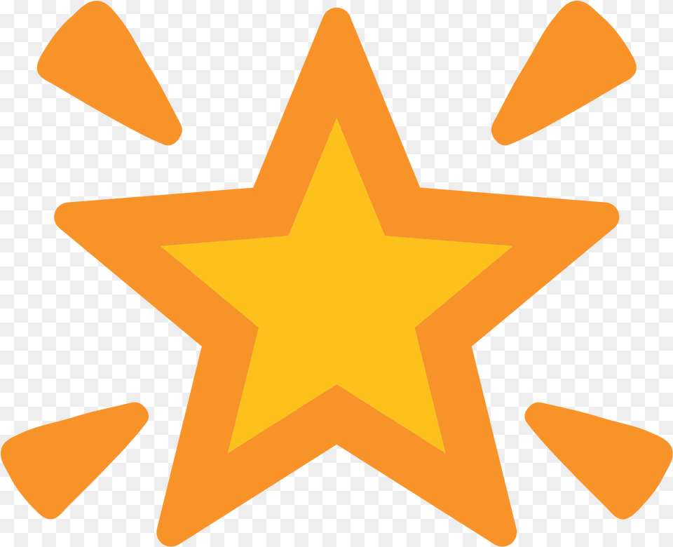 Open Transparent Background Star Emoji, Star Symbol, Symbol Free Png