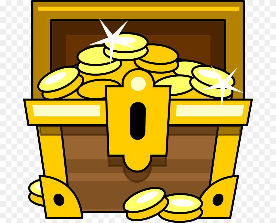 Open Treasure Chest Clip Art, Bulldozer, Machine Free Png Download