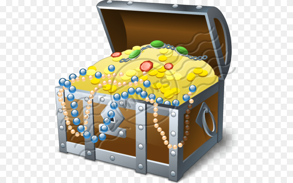 Open Treasure Chest Treasure Chest Icon, Birthday Cake, Cake, Cream, Dessert Free Transparent Png