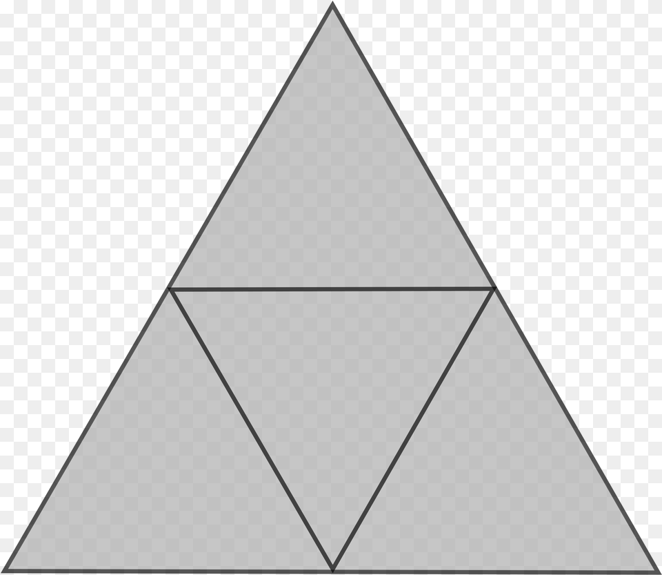Open Triangle Cut In Png Image