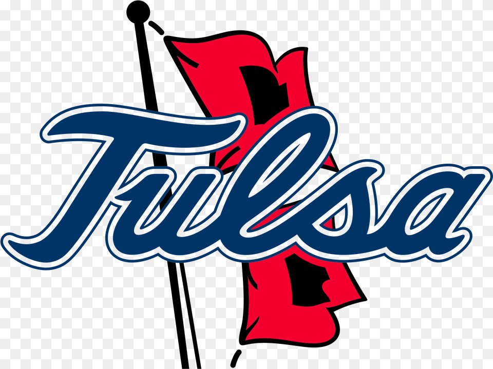 Open Tulsa University Football Logo, Text, Light, Dynamite, Weapon Free Png Download