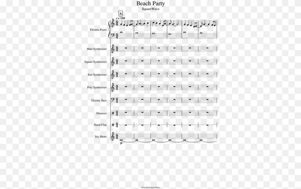 Open Up The Heavens Trombone Sheet Music, Gray Free Png Download