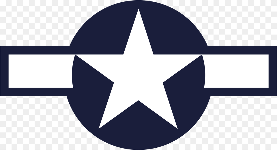 Open Us Air Force Roundel, Star Symbol, Symbol Free Transparent Png