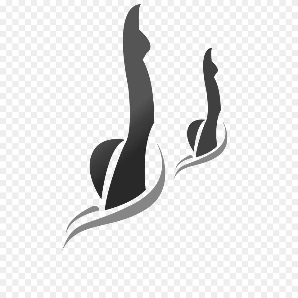 Open Water Swimming Disciplines Len Eu Ligue De, Stencil, Silhouette Free Png Download