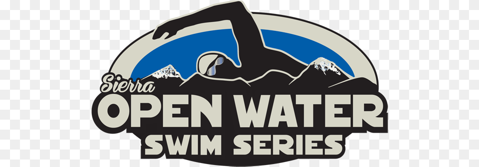 Open Water Swimming Raceseventslake Tahoe Big Blue Adventure Open Water Swimming Logo, Leisure Activities, Person, Sport, Water Sports Free Transparent Png