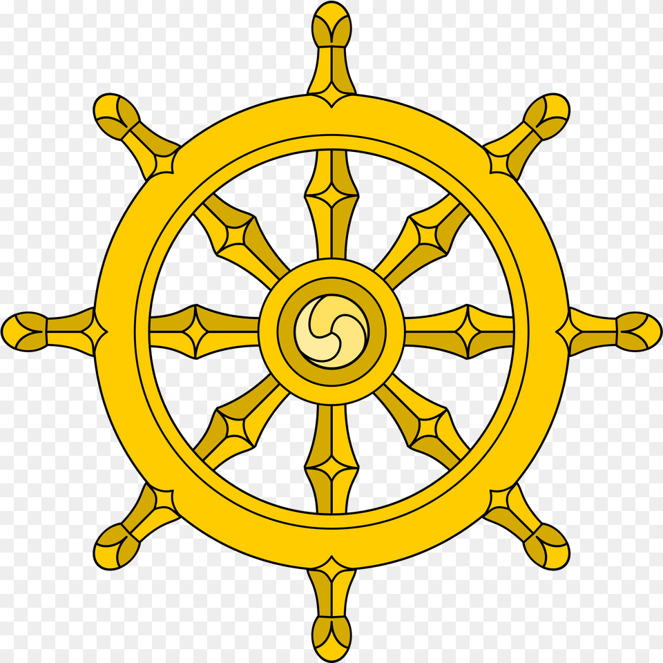 Open Wheel Of Dharma, Steering Wheel, Transportation, Vehicle, Chandelier Png Image