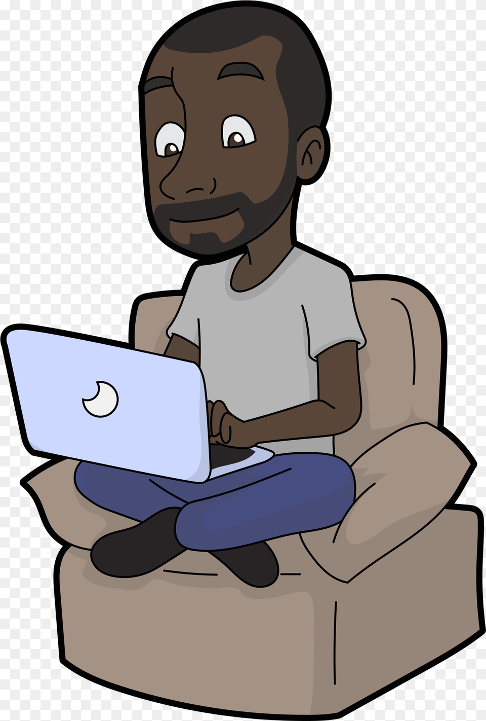 Open Wikimedia Commons, Sitting, Computer, Electronics, Person Png Image
