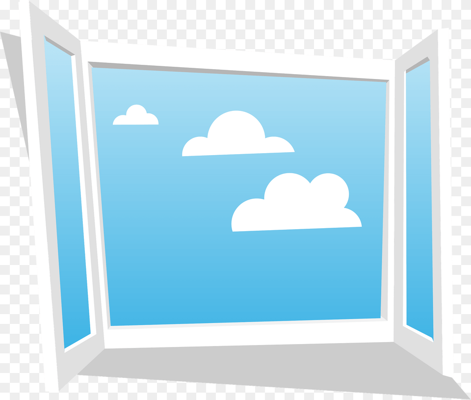 Open Window Clipart, Cloud, Cumulus, Nature, Outdoors Png