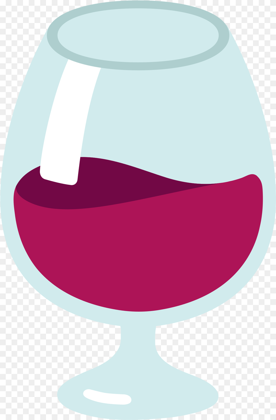 Open Wine Glass Emoji, Alcohol, Beverage, Liquor, Wine Glass Png Image