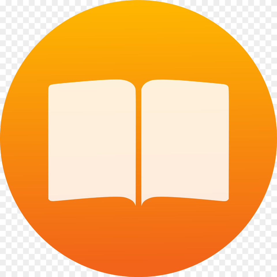 Open Yellow Orange Circle, Book, Page, Publication, Text Png Image