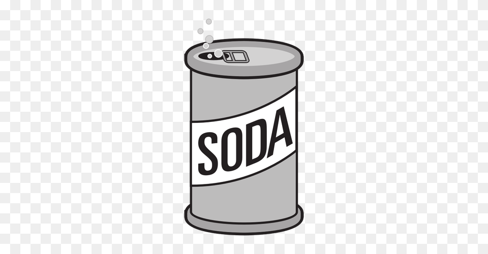 Opened Can Of Soda Drink Vector Image, Tin, Bottle, Shaker Free Transparent Png