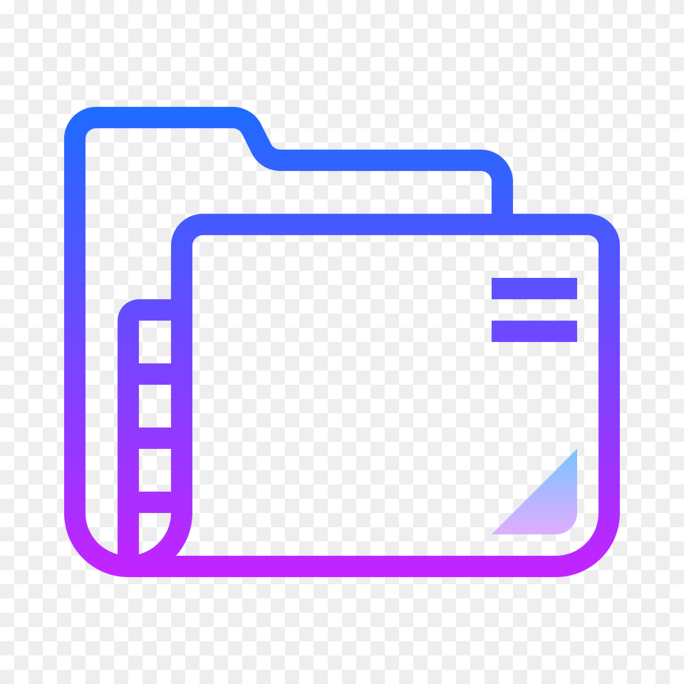 Opened Folder Icon, File, File Binder, File Folder, Blackboard Png