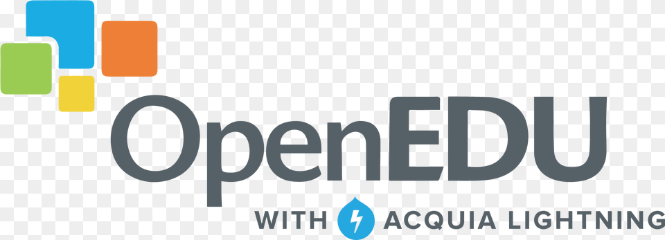 Openedu Powered By Acquia Lightning Drupalorg Open Edu Logo Free Transparent Png