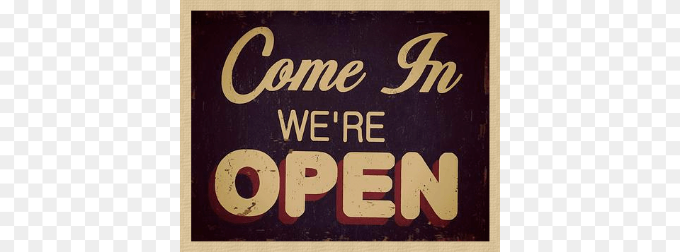 Opensign Vintage We Are Opening A Restaurant, Advertisement, Logo, Poster, Blackboard Free Transparent Png