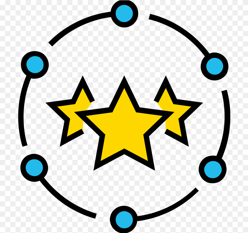 Openstack Package Agnostic Customer Experience Line Icon, Star Symbol, Symbol Free Png