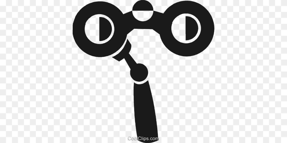 Opera Glasses Royalty Vector Clip Art Illustration, Binoculars Free Png Download