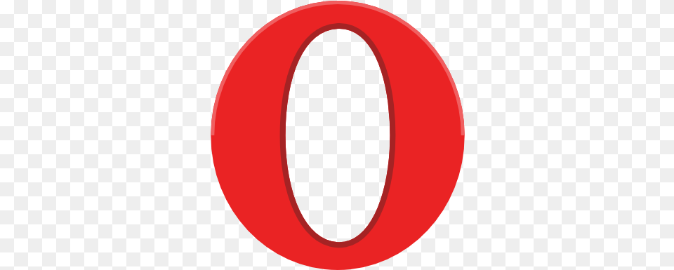 Opera Icon Of Social Media Logos Logo De Opera Mini, Symbol, Disk Free Transparent Png