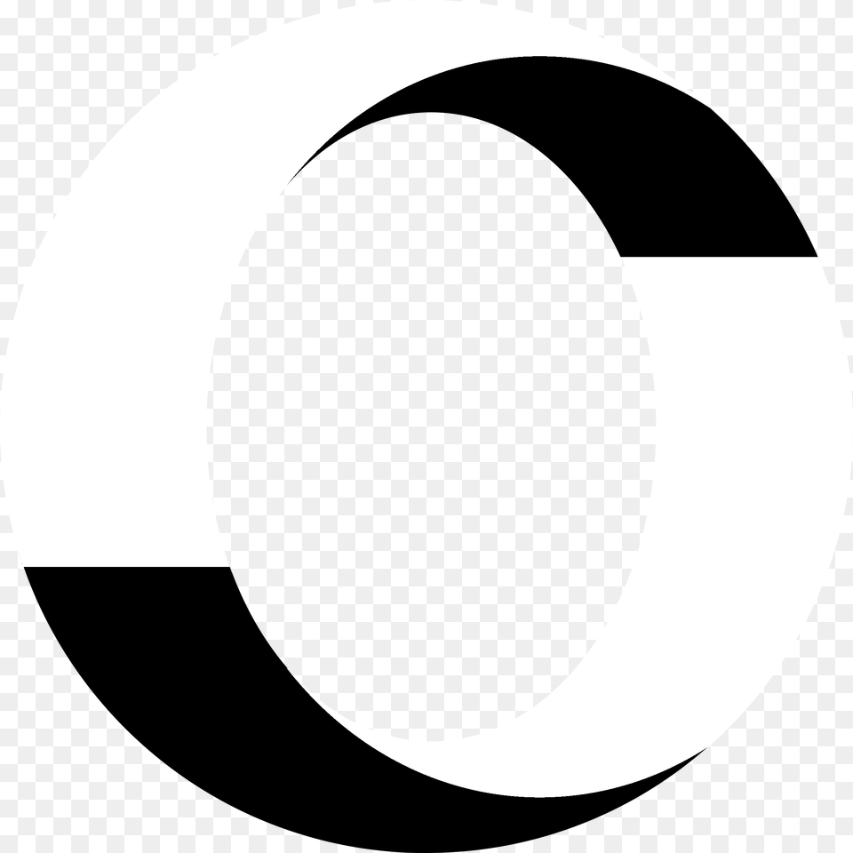 Opera Logo Black And White, Astronomy, Moon, Nature, Night Png Image