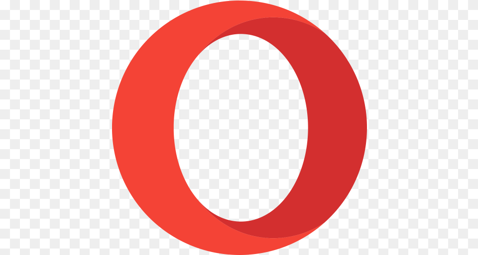 Opera Logo Icon Of Flat Style Opera Browser, Astronomy, Eclipse, Disk Free Transparent Png