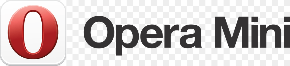 Opera Mini Logo Horizontal Opera Mini Download For Mobile, Text Png Image