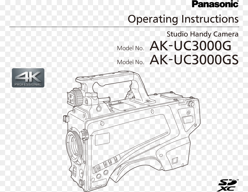 Operating Instructions Ak Uc3000gak Uc3000gs Line Art, Camera, Electronics, Video Camera, Digital Camera Png