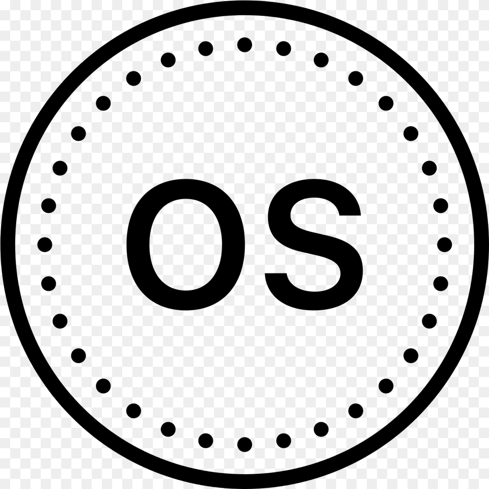Operating System Icon, Gray Free Transparent Png