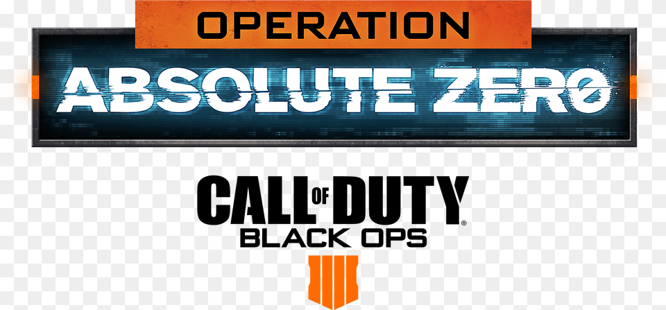 Operation Absolute Zero Logo Call Of Duty Black Ops, Monitor, Computer Hardware, Electronics, Hardware Free Transparent Png