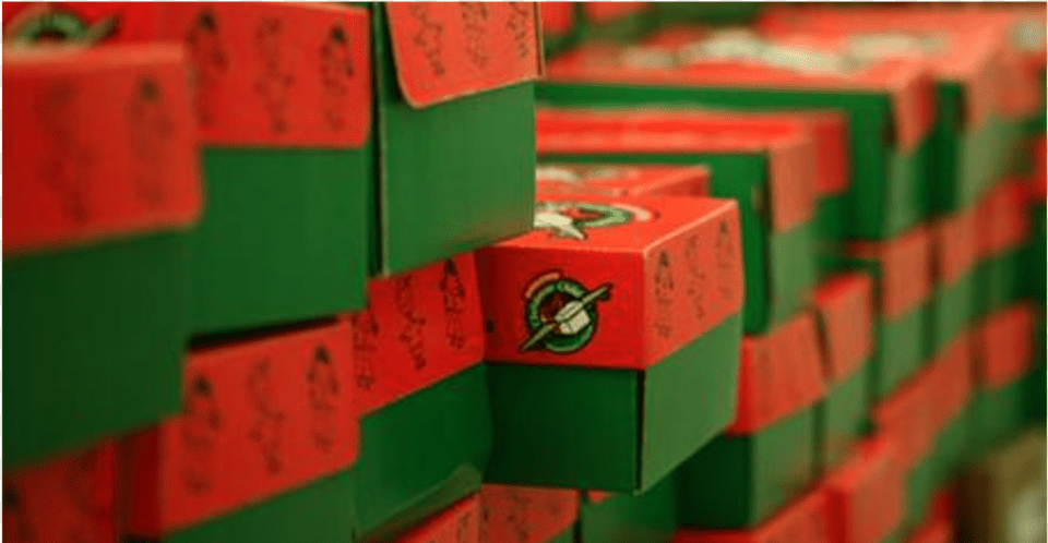 Operation Christmas Child Boxes, Box Free Png Download