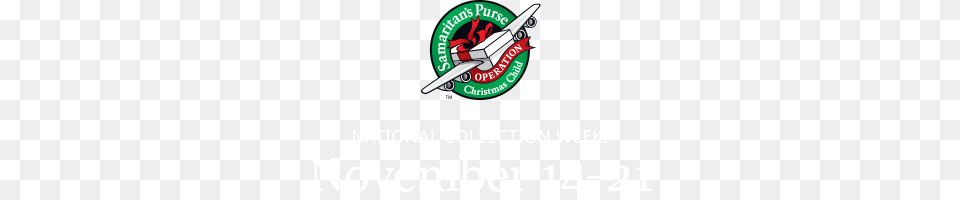 Operation Christmas Child Shoe Boxes, Logo, Aircraft, Transportation, Vehicle Png