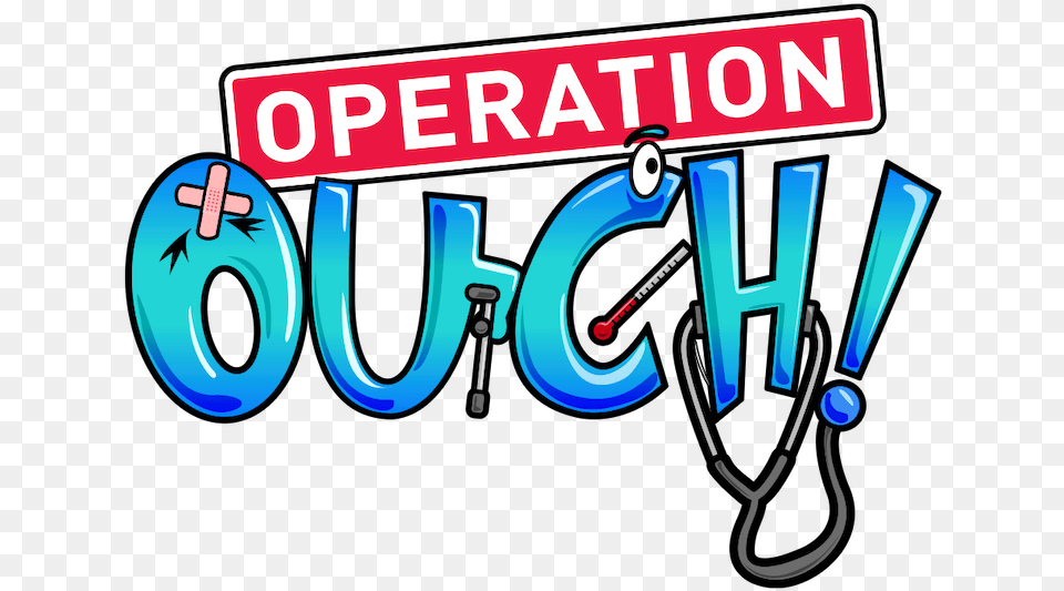 Operation Ouch Netflix Operation Ouch Logo, Light, Scoreboard, Text Png Image