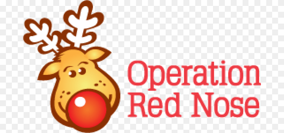 Operation Red Nose Logo, Baby, Person, Animal, Deer Png