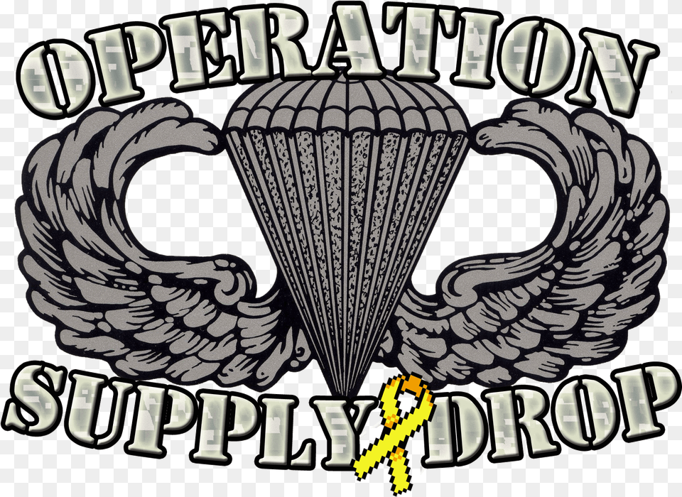 Operation Supply Drop Operation Supply Drop, Logo, Emblem, Symbol Png Image