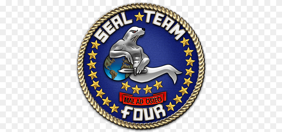 Operational Platoons Make Up Navy Seal Team 4 Which Seal Team 4 Insignia, Badge, Birthday Cake, Cake, Cream Free Transparent Png