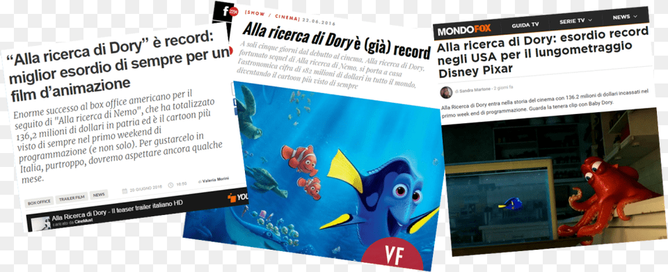 Operazione A Premi Con Contributo Disney Pixar Finding Dory Custom Unique Durable Rubber, Advertisement, Poster Free Png