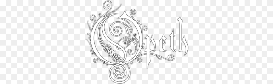 Opeth Opeth Band Logo, Art, Floral Design, Graphics, Pattern Png