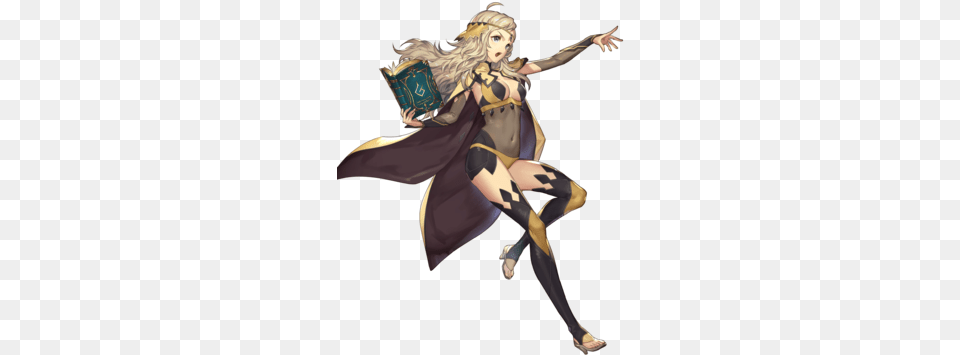 Ophelia Dramatic Heroine Btlface Ophelia Fire Emblem Heroes, Adult, Publication, Person, Female Free Png Download