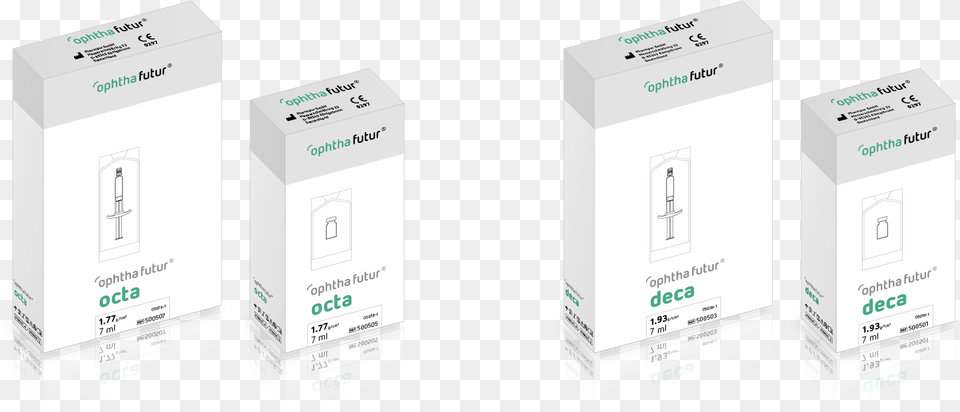 Ophthafutur Deca Octa Syringe Vial Packshot Box Png